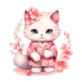 T-Shirt Cute Vibe japonaise Kitty