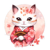 T-Shirt Cute Vibe japonaise Kitty