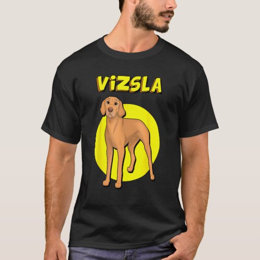T-shirt Cute Vizsla (Devant)