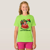 T-shirt Cute watermelon lovers add text (Devant entier)