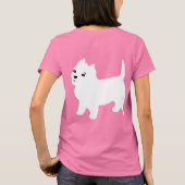 T-shirt Cute Westie - West Highland White Terrier (Dos)