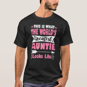 T-shirt Cute What A Greatest Tante Like A Mother's Da