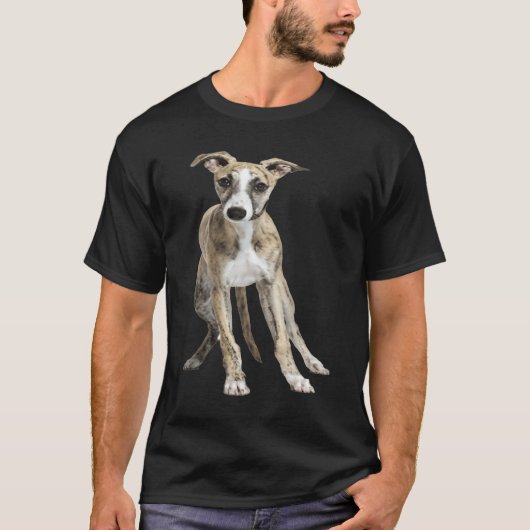 T-shirt Cute Whippet (Devant)
