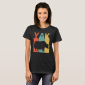 T-shirt Cute Yak Animal (Devant entier)