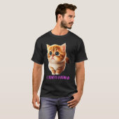 T-shirt Cuteness Overload Cute Cat Kitten Belle Plutôt jol (Devant entier)