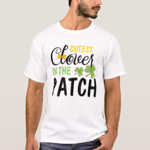 T-shirt Cutest Clover Dans Le Graphique De St patrick Drôl