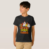 T-shirt Cutest Little Turkeys Funny Thanksgiving Teacher D (Devant entier)
