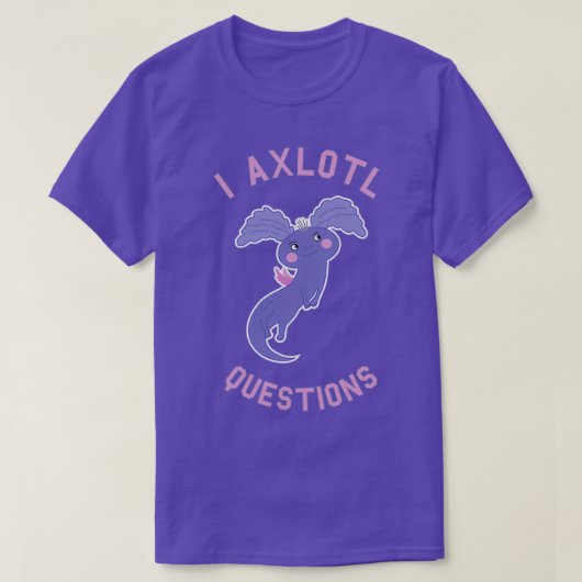 T-shirt Cutie Axlotl (Design devant)