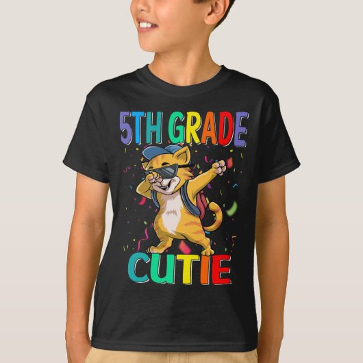 T-shirt Cutie de 5e année (Devant)