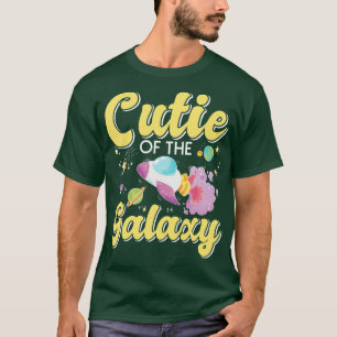T-shirt Cutie De Galaxy Sweet Girl Enfant Bébé fille