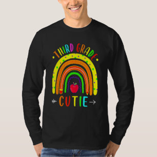 T-shirt Cutie De Troisième Année Arc En Arc En Arc En Arc