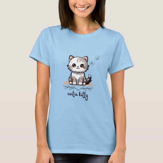 T-shirt Cutie Kitty (Devant)