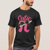 T-shirt Cutie Pi Day Dabbing Pi Math Enseignant 3 14 Coque (Devant)
