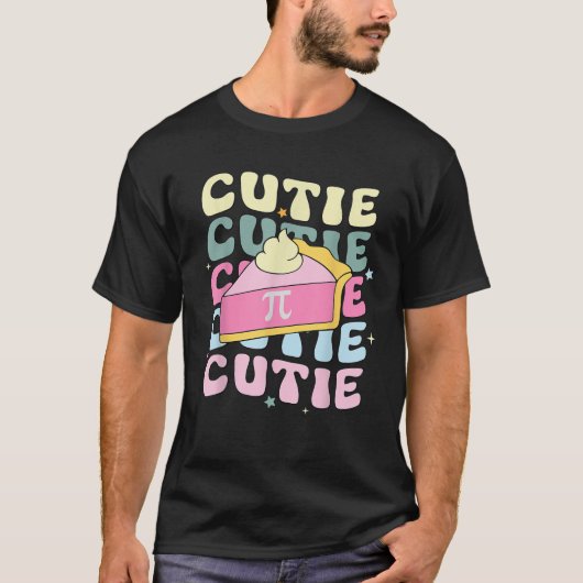 T-shirt Cutie Pi Day Girls Coquette Bow Happy Pi Day Math (Devant)
