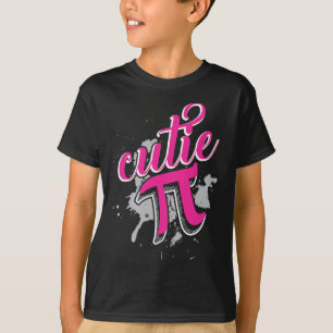 T-shirt Cutie Pi drôle de maths 3.14 Joyeuse journée Pi