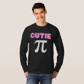 T-shirt Cutie Pi Funny Math Joke Geek Cute Pi Day (Devant entier)