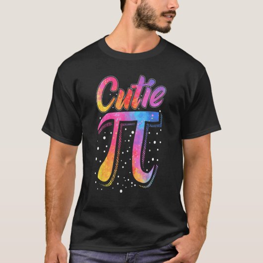T-shirt Cutie Pi Math Pun Cutie Pie Toddler Kids Shirt For (Devant)