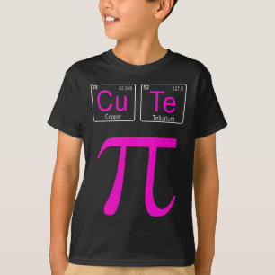 T-shirt Cutie Pie Pi Day Cute Math Chimie Tableau Périodiq