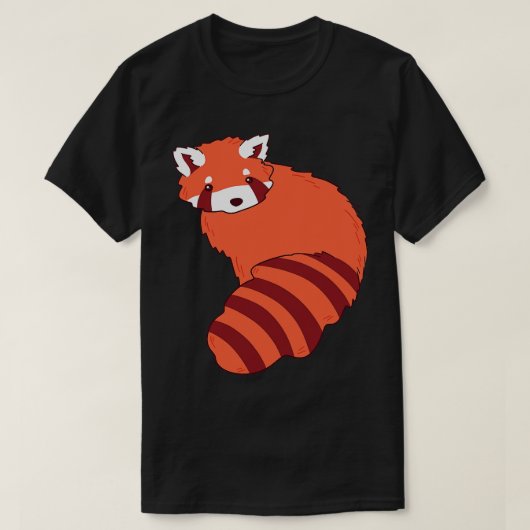 T-shirt Cutie Red Panda (Design devant)