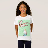 T-Shirt Cutie the Guinea Pig and her Otter Balloon (Devant entier)