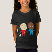T-Shirt Cutieful Kids Art Design Funny Baby St. Nicholas (Devant)