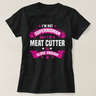 T-shirt Cutter la viande