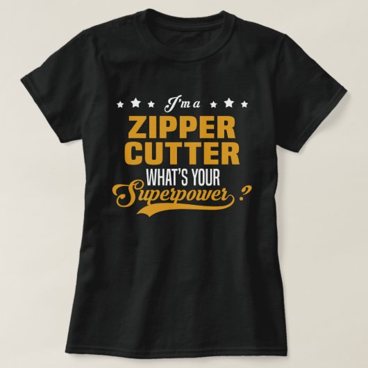 T-shirt Cutter Zipper (Design devant)
