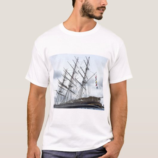 T-shirt Cutty Sark Clipper ship (Devant)