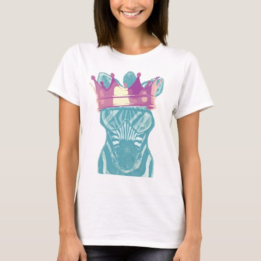 T-shirt Cuve de muscle Royal Zebra (Devant)