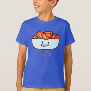 T-shirt Cuvette heureuse de Kimchi Kimchee - conceptions