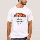 T-shirt Cuvette heureuse de Kimchi Kimchee - conceptions (Devant)