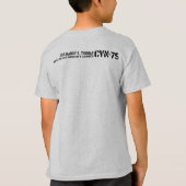 T-shirt CVN-75 Harry S. Truman Les pattes de base des enfa (Dos)