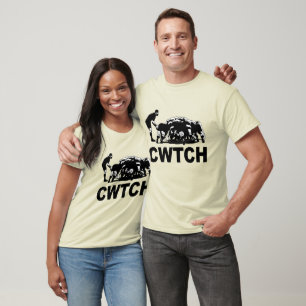 T-shirt Cwtch Humour de Rugby Gallois