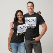T-shirt CXI : HIS Glory / Living For Jesus (Unisexe)
