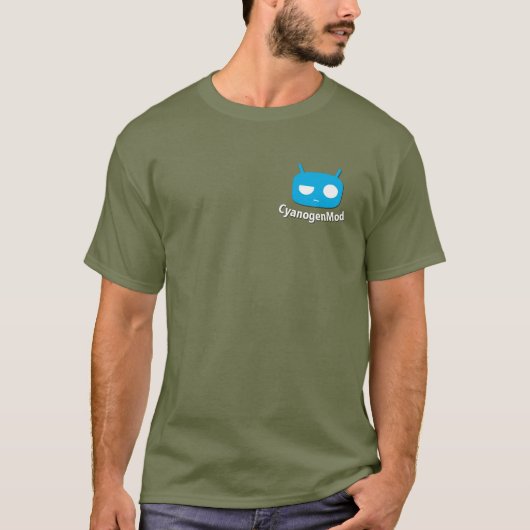 T-shirt Cyanogenmod Team (Devant)