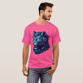 T-shirt Cyber Animaux - Créatures futuristes du Digita (Devant entier)