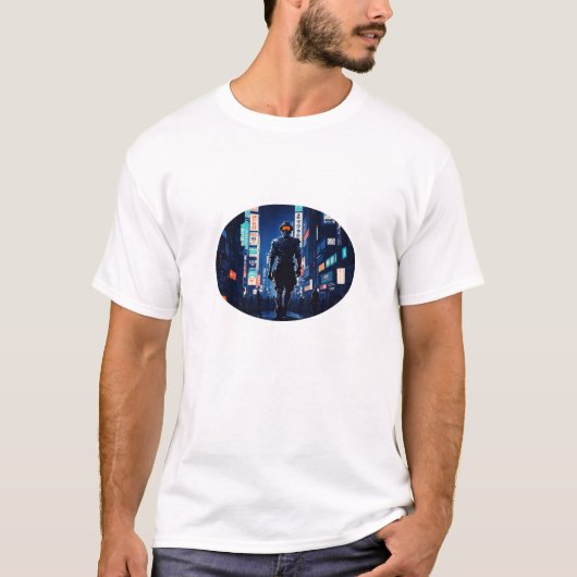 T-shirt Cyber City Boy (Devant)