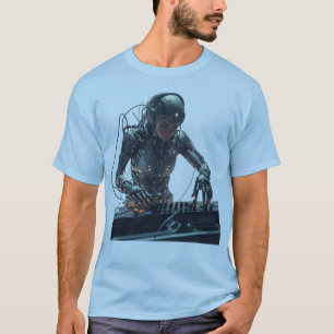T-shirt Cyber DJ – Maître de la Soundwave