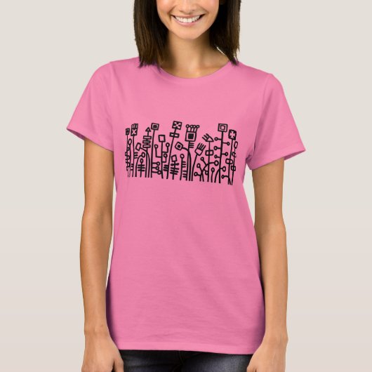 T-shirt Cyber Garden (Devant)