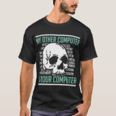 T-shirt Cyber Hacker Computer Security Expert Cybersecurit (Devant)