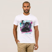 T-shirt CYBER-NINJA GHOST PROTOCOL | Futuristic Oni Mask S (Devant entier)