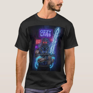 T-shirt  Cyber-Ozzy: No Rest for the Wicked