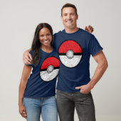 T-shirt Cyber Pokeball (Unisexe)