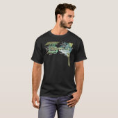 T-shirt Cyber Punk Cyberpunk Trippy Acid Glitch Retro Futu (Devant entier)