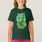 T-shirt Cyber-rayures (Devant)