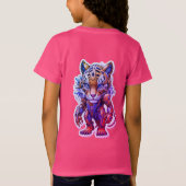 T-Shirt Cyber-rayures (Dos)