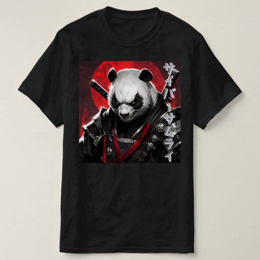 T-shirt "Cyber   Samurai" (Design devant)