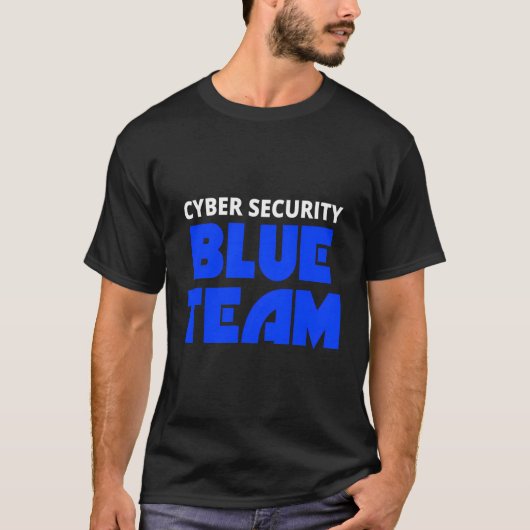 T-shirt Cyber sécurité Blue Team Ethique Hacker Hacking Me (Devant)
