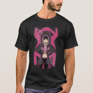 T-shirt Cyber-sécurité fille informatique pirate cryptogra