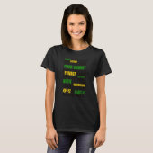 T-shirt Cyber Sécurité Hackers Sécuriser la vie privée Hac (Devant entier)